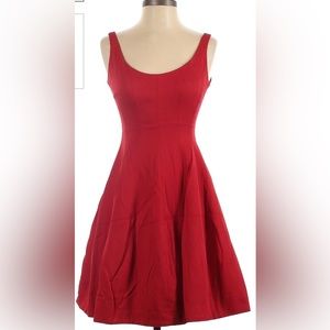 Betsy & Adam size 10 red cocktail dress - like new